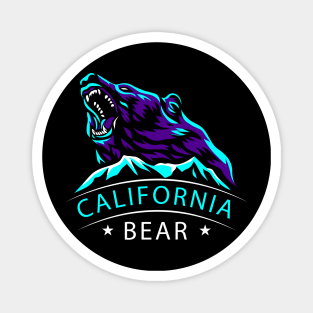 California Bear Magnet